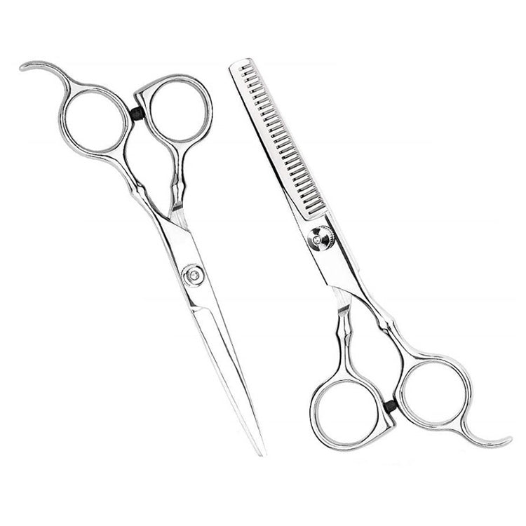 Professional Hair Cutting Thinning Scissor Hairdressing Flat Shear Scissors Kit