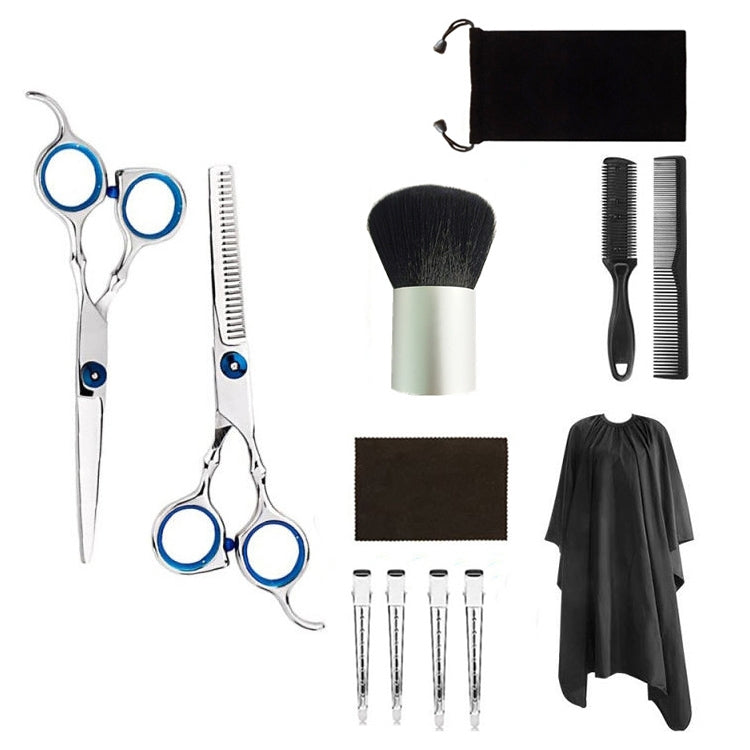 Professional Hair Cutting Thinning Scissor Hairdressing Flat Shear Scissors Kit