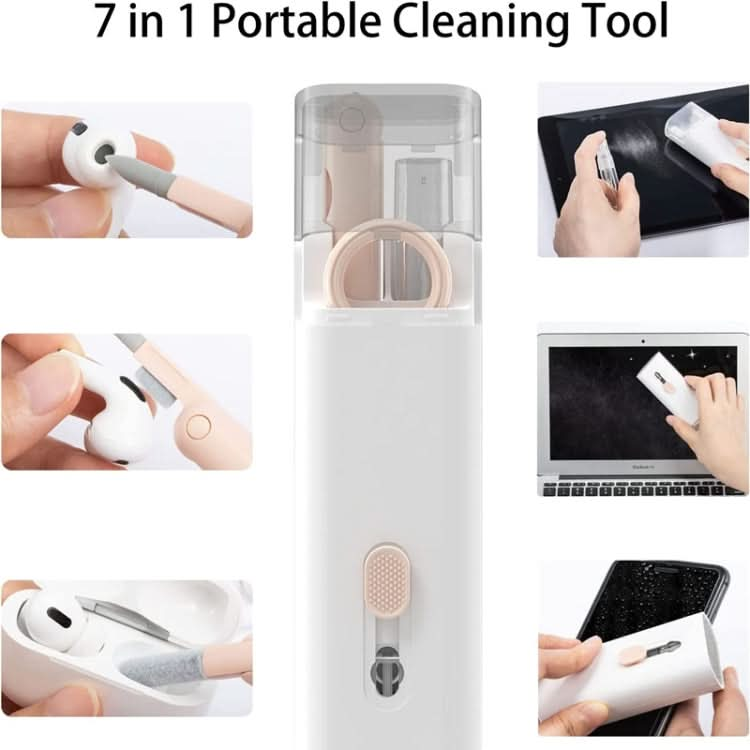 Q6E 7 in 1 Bluetooth Headphone Computer Keyboard Cleaning Tools Set