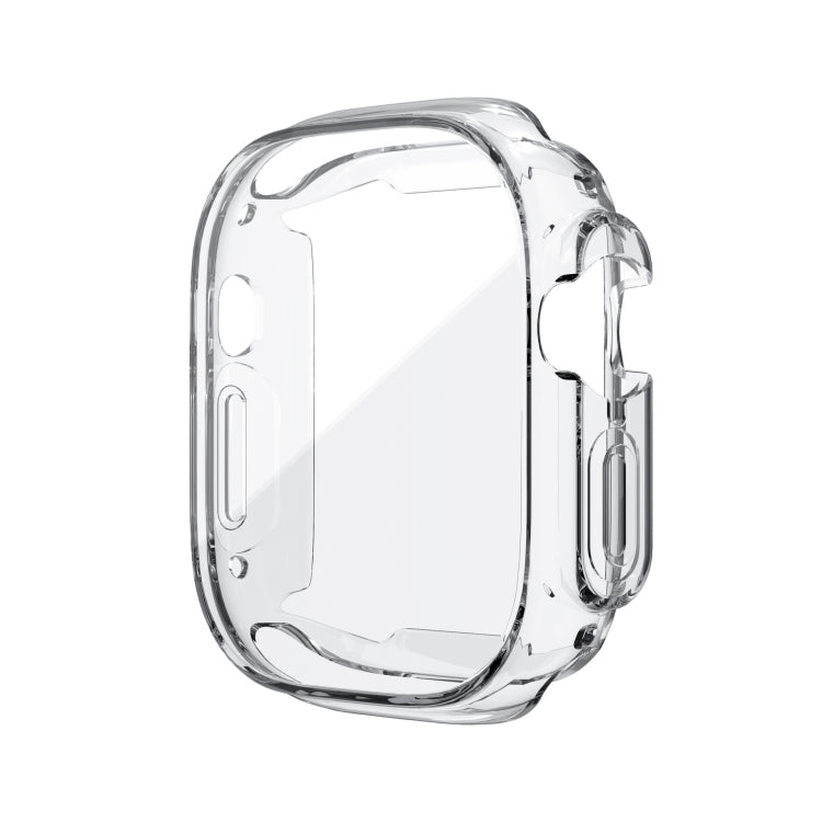 All-inclusive Transparent TPU Protective Case For Apple Watch Ultra 49mm / Apple Watch Ultra 2 49mm