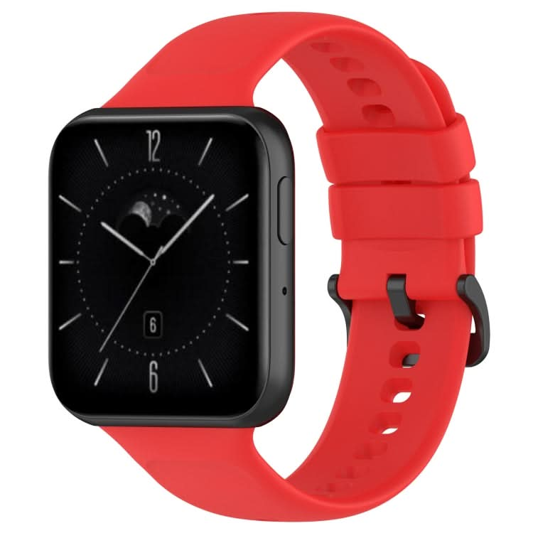 Solid Color Soft Silicone Watch Band