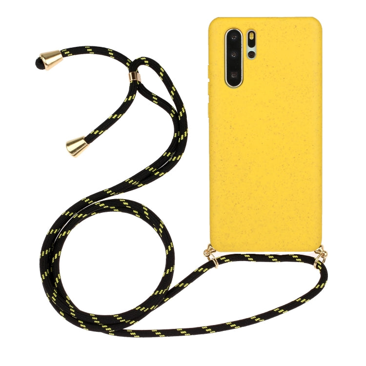 Wheat Straw Material + TPU Protective Case with Lanyard, Series 1