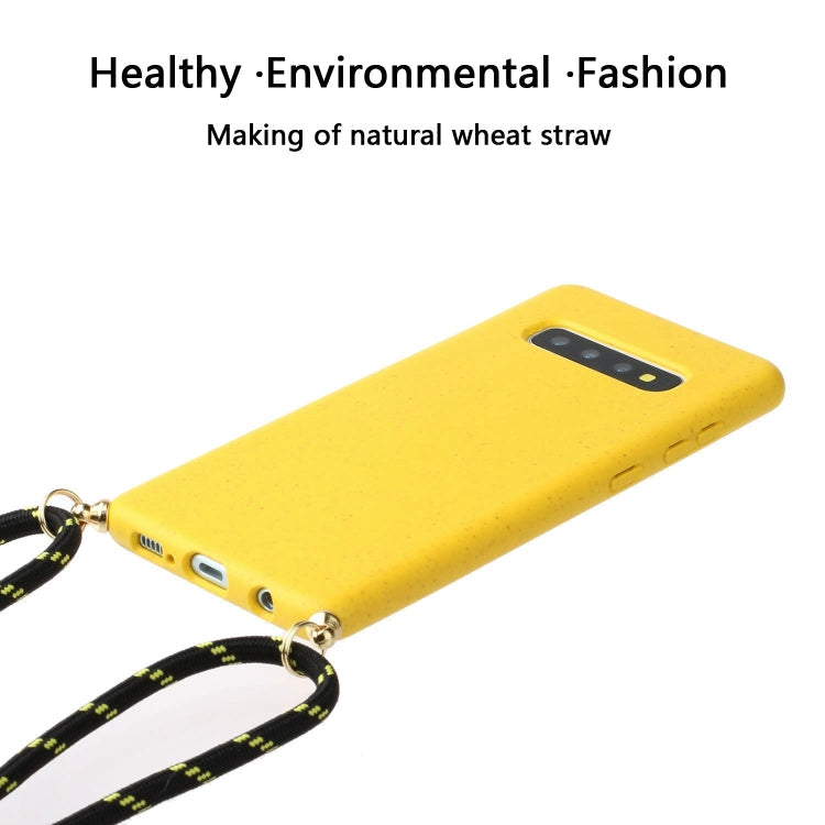 Wheat Straw Material + TPU Protective Case with Lanyard, Series 1 My Store