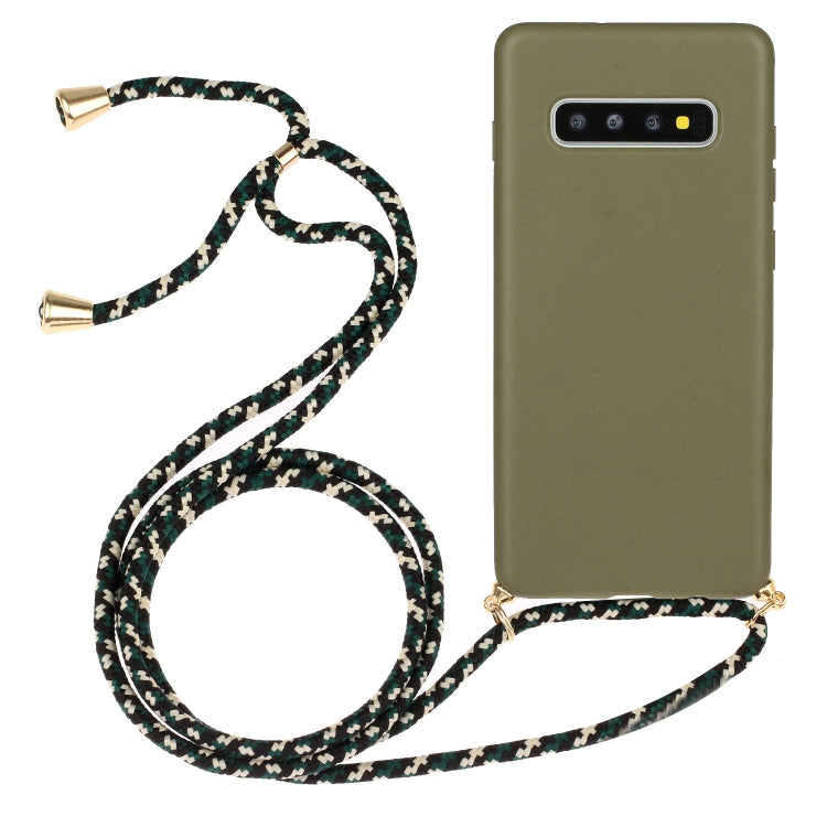 Wheat Straw Material + TPU Protective Case with Lanyard, Series 1 My Store