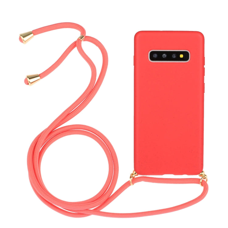 Wheat Straw Material + TPU Protective Case with Lanyard, Series 1 My Store