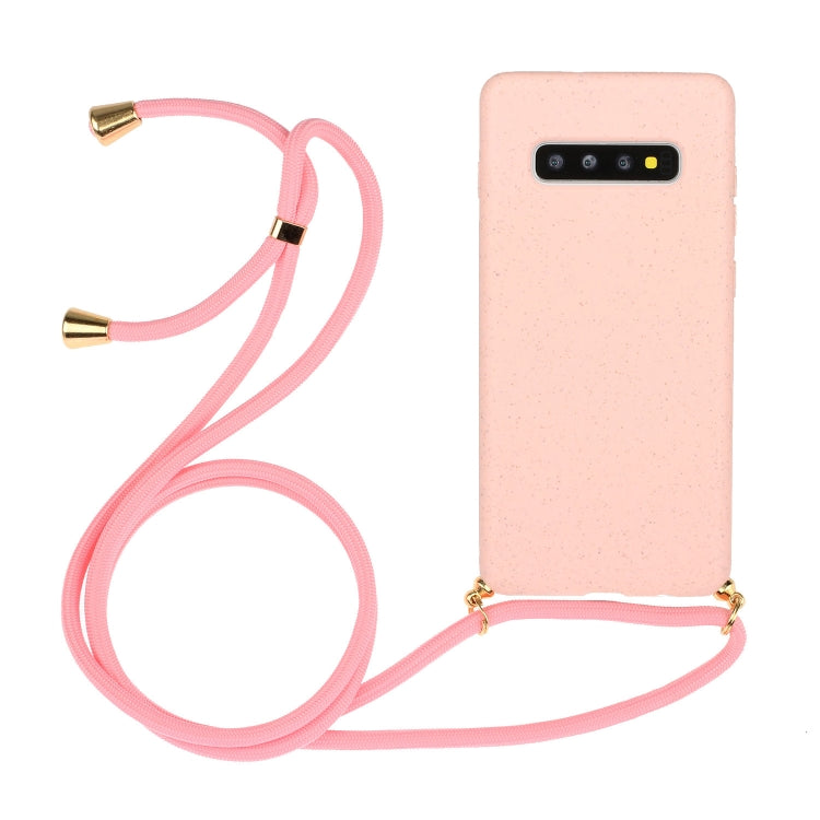 Wheat Straw Material + TPU Protective Case with Lanyard, Series 2