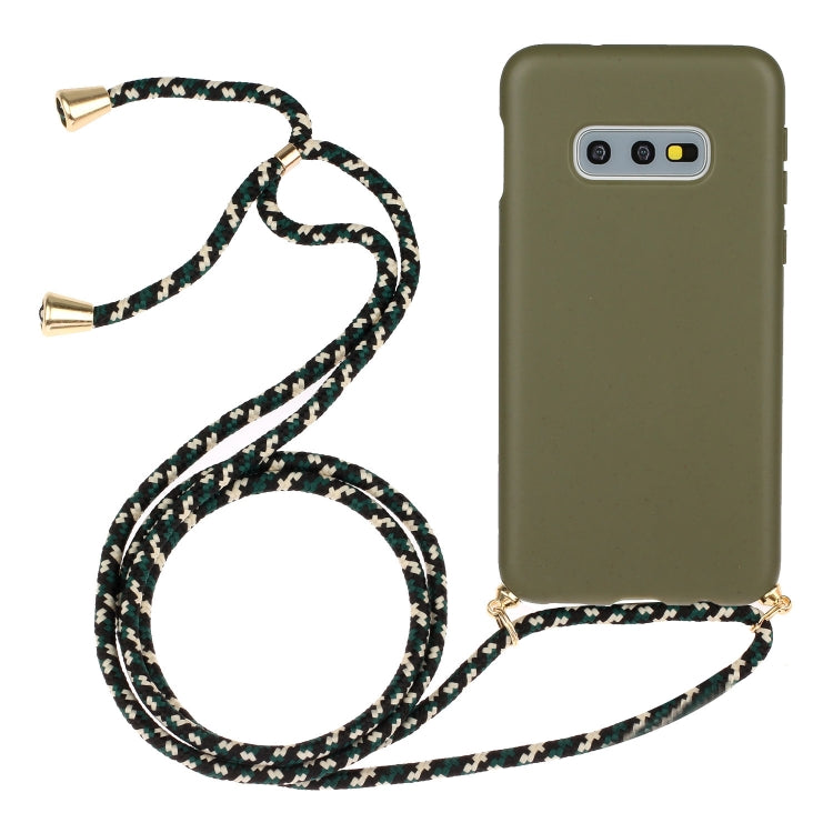 Wheat Straw Material + TPU Protective Case with Lanyard, Series 1 My Store