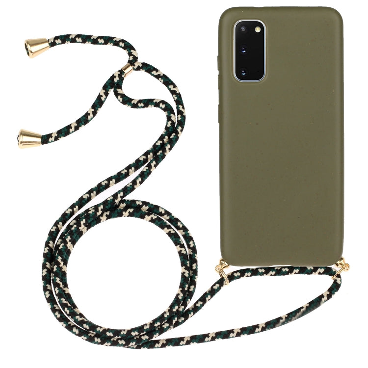 Wheat Straw Material + TPU Protective Case with Lanyard, Series 2 My Store