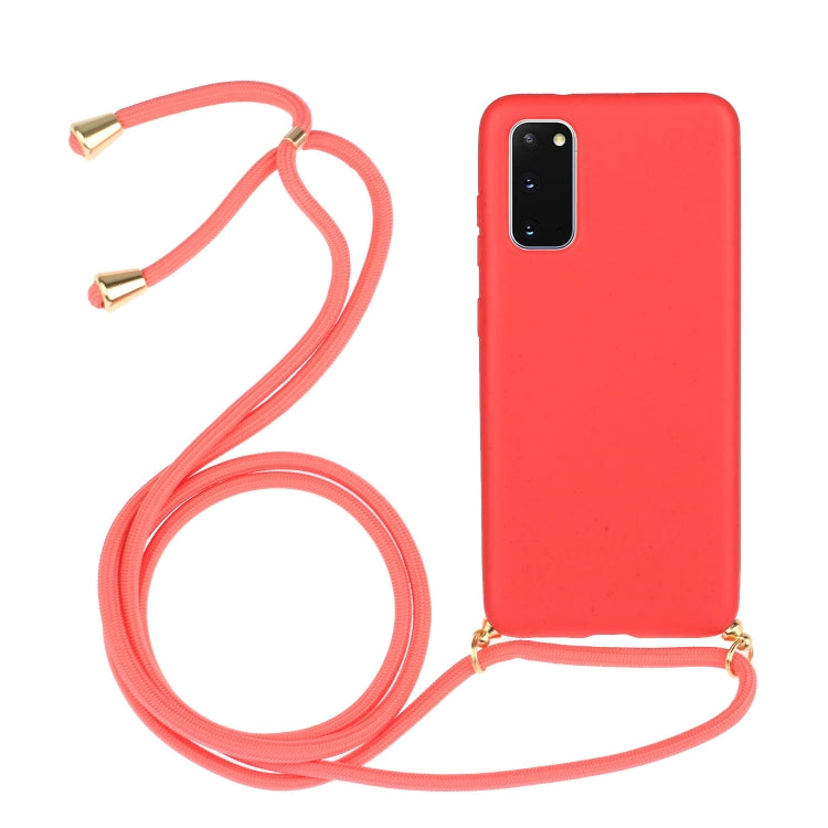 Wheat Straw Material + TPU Protective Case with Lanyard, Series 2 My Store