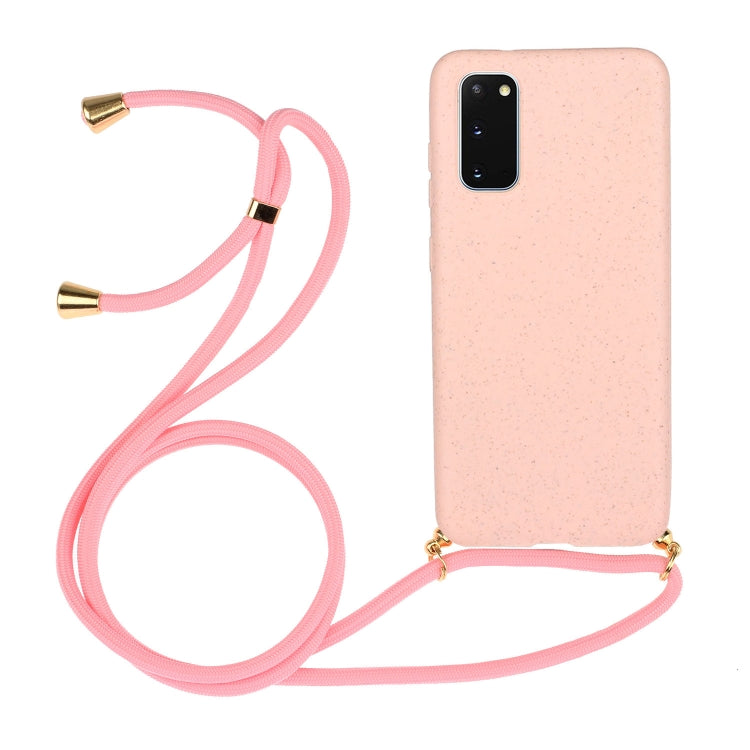 Wheat Straw Material + TPU Protective Case with Lanyard, Series 2