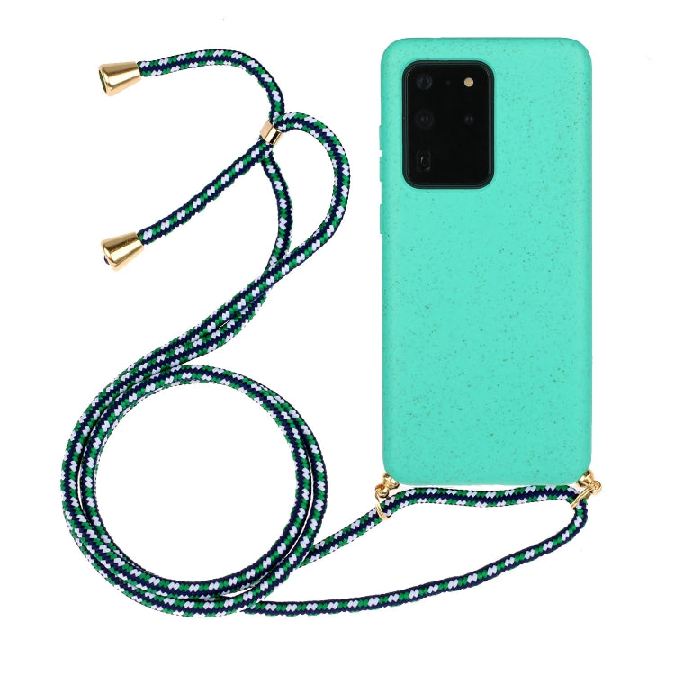 Wheat Straw Material + TPU Protective Case with Lanyard, Series 2 My Store