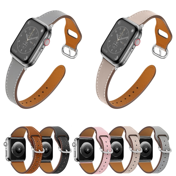 Small Waist Watch Band For Apple Watch Series 8&7 41mm / SE 2&6&SE&5&4 40mm / 3&2&1 38mm