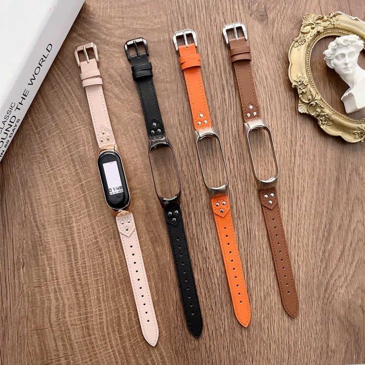 Buckle Genuine Leather Watch Band