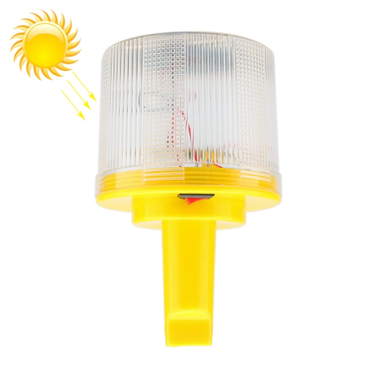 Night Solar Safety Warning Flash Light