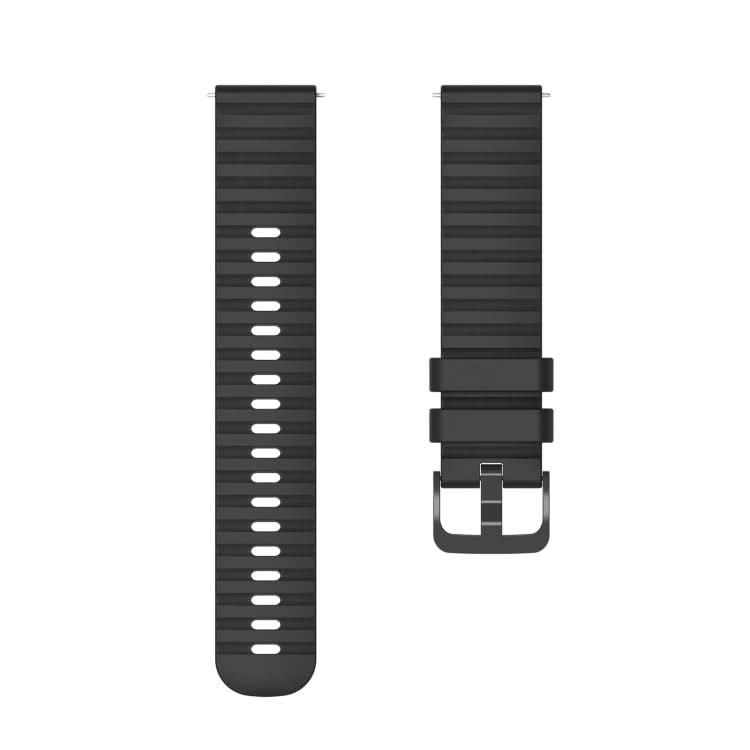 Universal Wave Pockmark Texture Silicone Watch Band