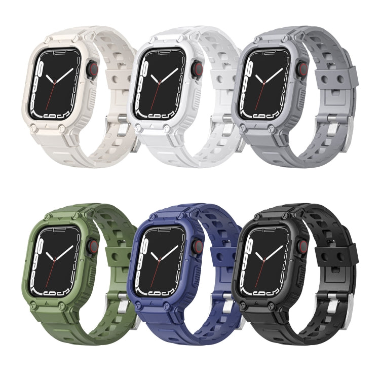 Armor Silicone Watch Band For Apple Watch