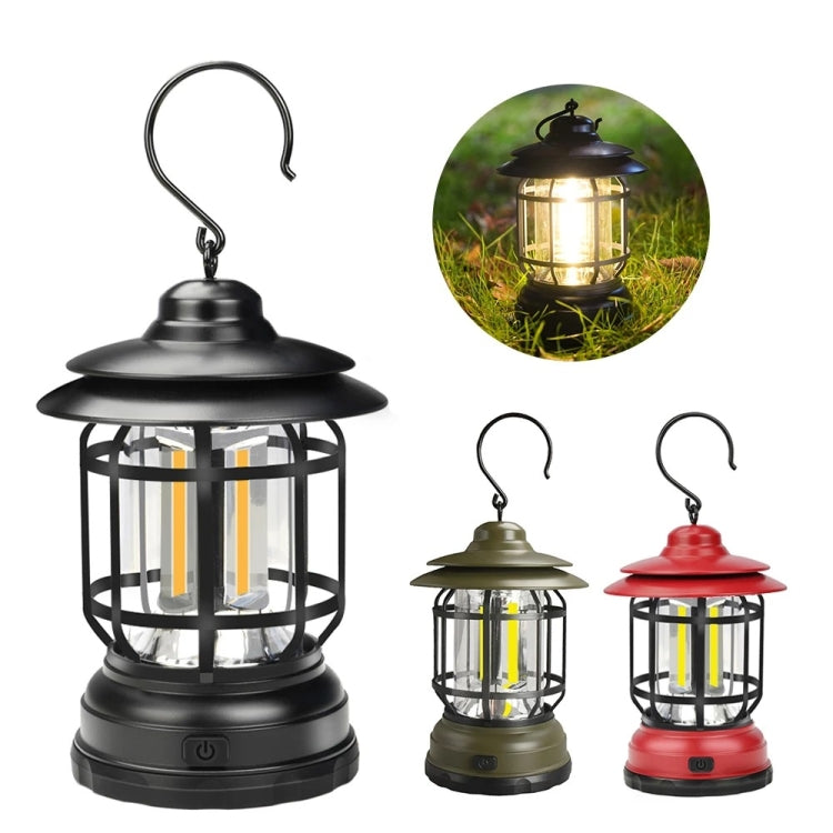 Portable Retro Hanging Lamp Lantern Camping Tent Light My Store