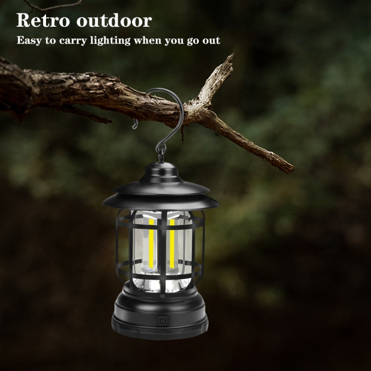 Portable Retro Hanging Lamp Lantern Camping Tent Light My Store