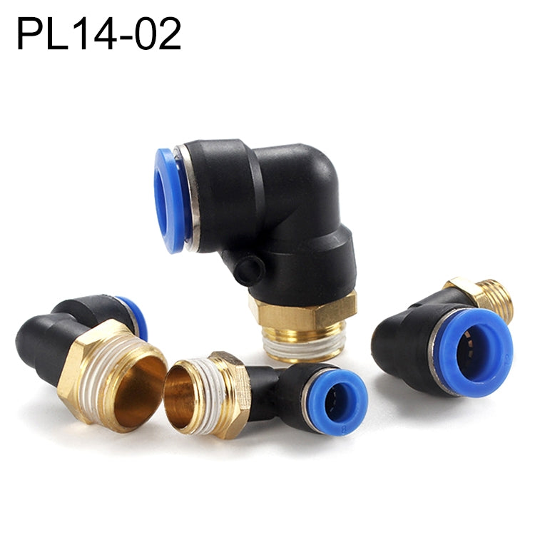 LAIZE Male Thread Elbow Pneumatic Quick Fitting Connector My Store