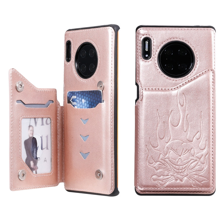 Skull Head Embossing Pattern Shockproof Protective Case with Holder & Card Slots & Wallet, Series 5 My Store