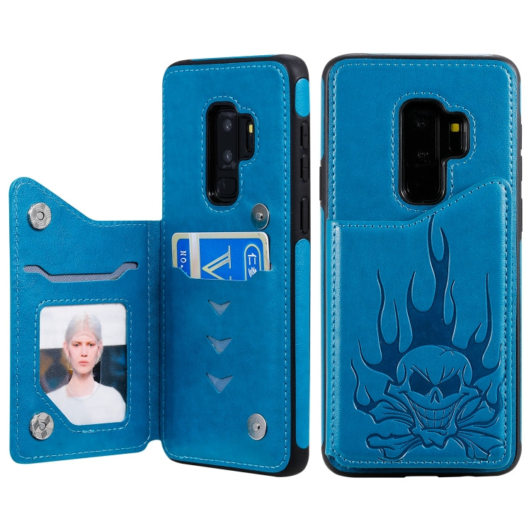 Skull Head Embossing Pattern Shockproof Protective Case with Holder & Card Slots & Wallet, Series 5 My Store