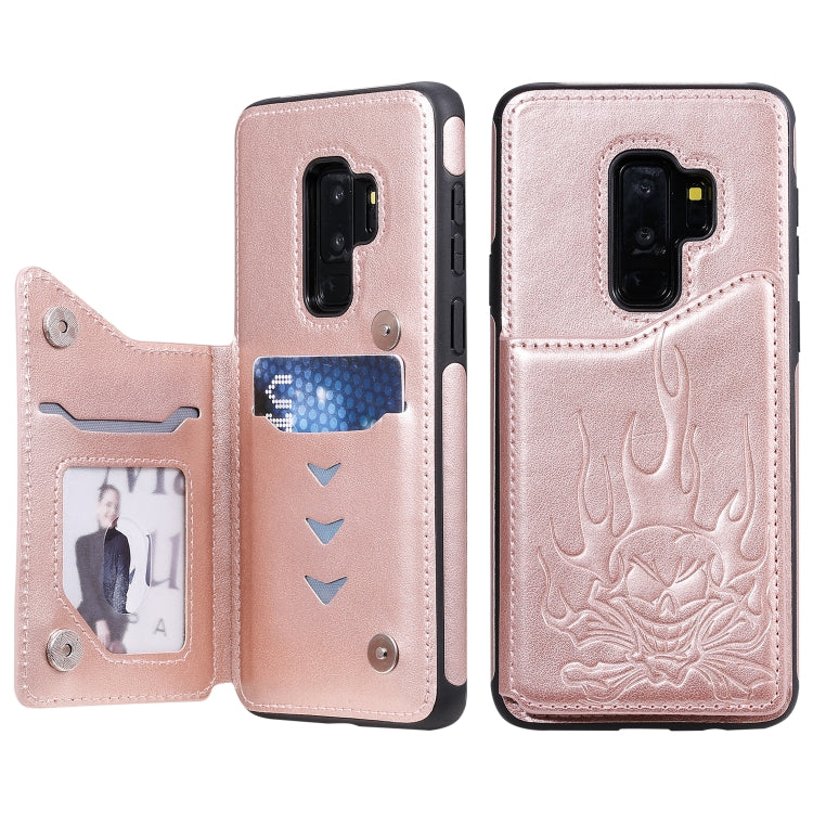 Skull Head Embossing Pattern Shockproof Protective Case with Holder & Card Slots & Wallet, Series 5 My Store