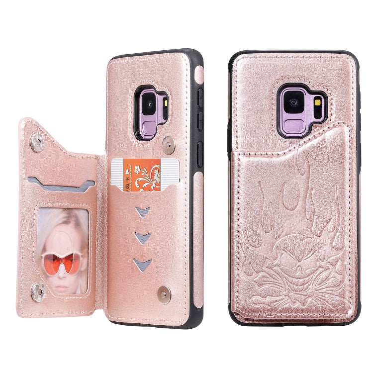 Skull Head Embossing Pattern Shockproof Protective Case with Holder & Card Slots & Wallet, Series 2 My Store