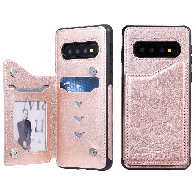 Skull Head Embossing Pattern Shockproof Protective Case with Holder & Card Slots & Wallet, Series 1 My Store