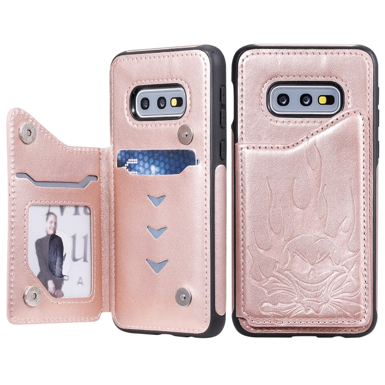 Skull Head Embossing Pattern Shockproof Protective Case with Holder & Card Slots & Wallet, Series 3 My Store