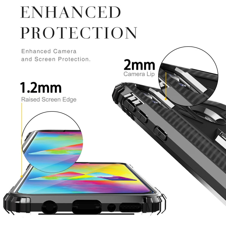 Carbon Fiber Protective Case with 360 Degree Rotating Ring Holder, Series 2 My Store