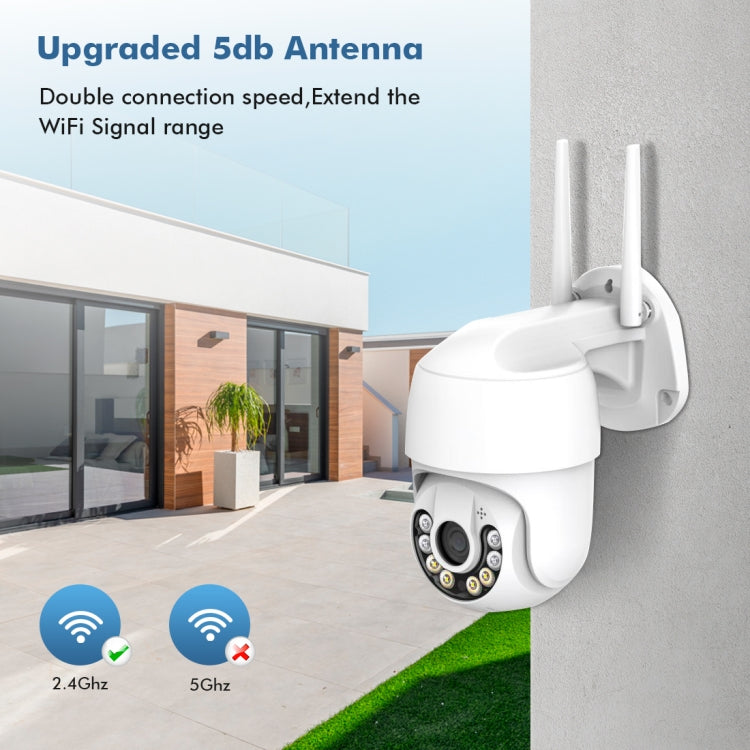 QX59 1920 x 1080P HD 2MP Wireless WiFi Smart Surveillance Camera