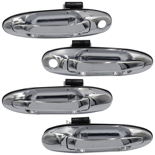 For Toyota Land Cruiser 1998-2007 4 in 1 Car Chrome Outside Door Handle 69220-60061 69210-60061 ÎҵÄÉ̵ê