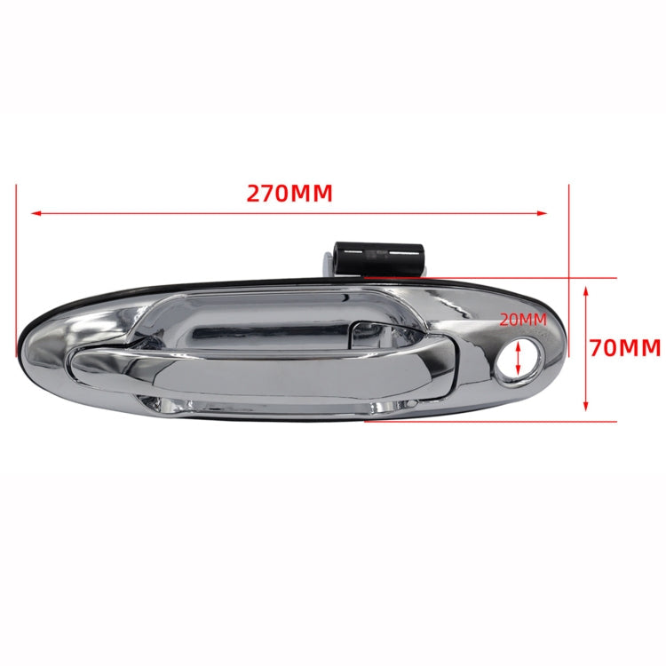 For Toyota Land Cruiser 1998-2007 4 in 1 Car Chrome Outside Door Handle 69220-60061 69210-60061 ÎҵÄÉ̵ê