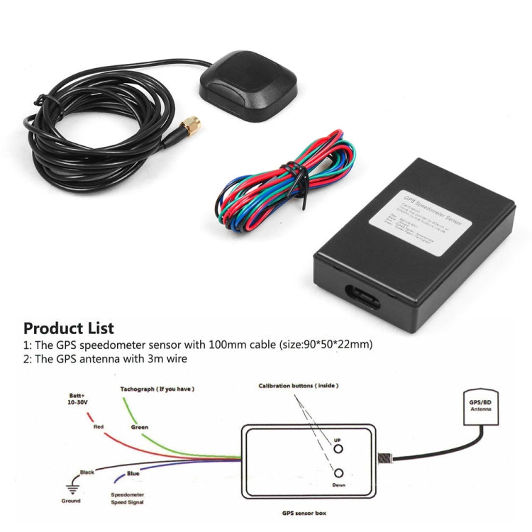 Car Retrofit GPS Speedometer Sensor Antenna Signal Kit