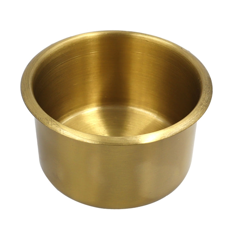 Functional Sofa RV Cup Holder Car Embedded Brass Cup Holder