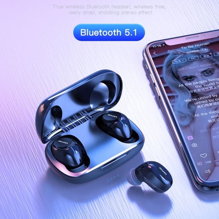 awei T20 Bluetooth 5.1 True Wireless Headset