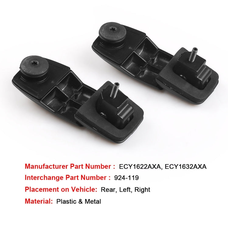 For Mazda Tribute 2001-2006 Car Rear Tailgate Window Glass Hinges ECY1622AXA