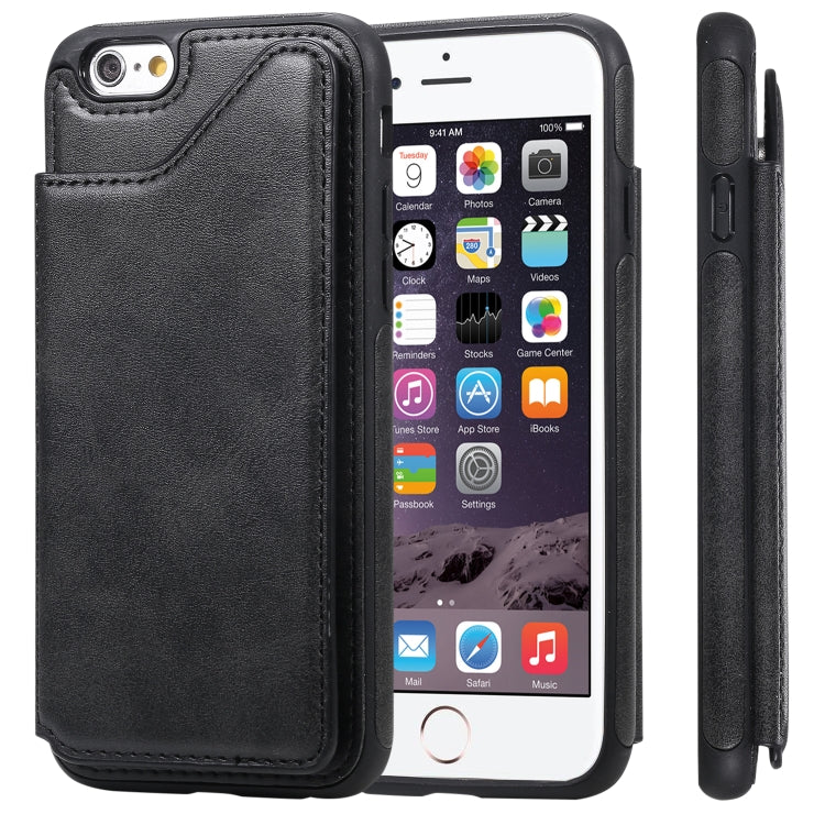 Shockproof Calf Texture Protective Case with Holder & Card Slots & Frame, Series 3 My Store