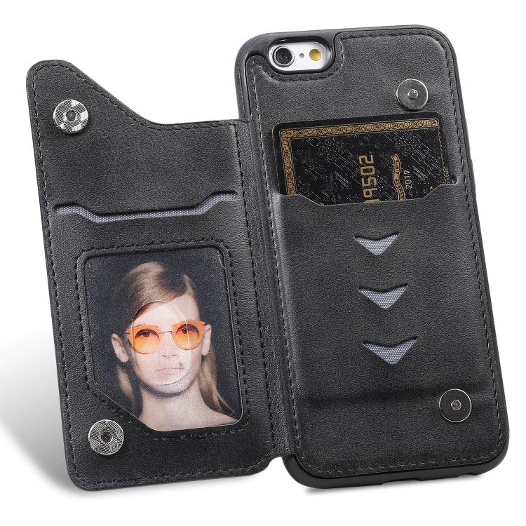 Shockproof Calf Texture Protective Case with Holder & Card Slots & Frame, Series 3 My Store