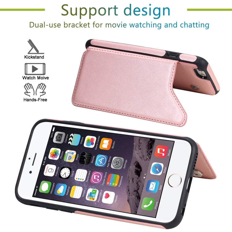 Shockproof Calf Texture Protective Case with Holder & Card Slots & Frame, Series 3 My Store