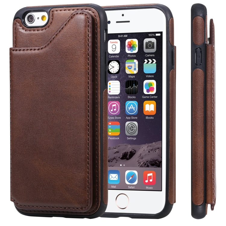 Shockproof Calf Texture Protective Case with Holder & Card Slots & Frame, Series 3 My Store