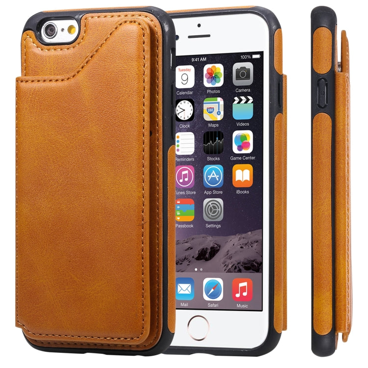 Shockproof Calf Texture Protective Case with Holder & Card Slots & Frame, Series 3 My Store