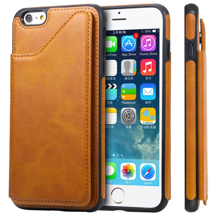 Shockproof Calf Texture Protective Case with Holder & Card Slots & Frame, Series 3 My Store