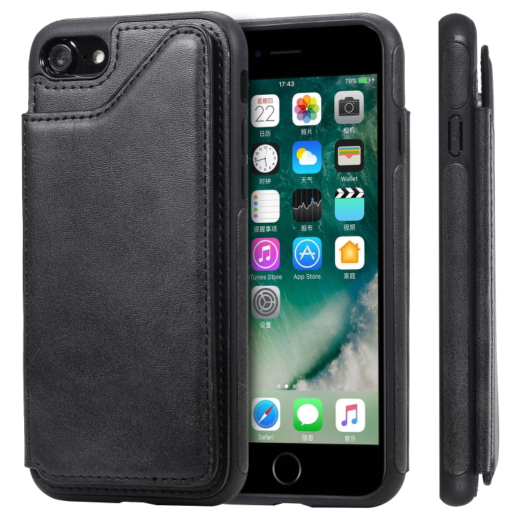 Shockproof Calf Texture Protective Case with Holder & Card Slots & Frame, Series 3 My Store