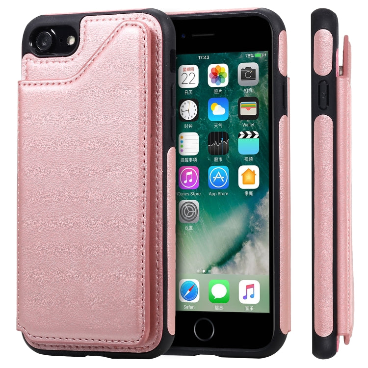 Shockproof Calf Texture Protective Case with Holder & Card Slots & Frame, Series 3 My Store