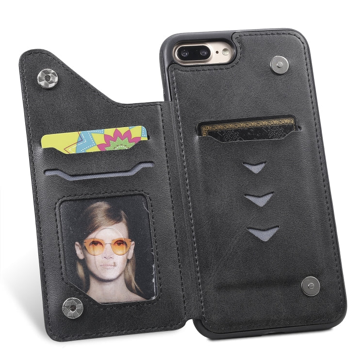 Shockproof Calf Texture Protective Case with Holder & Card Slots & Frame, Series 6 My Store