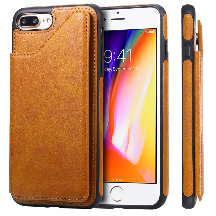 Shockproof Calf Texture Protective Case with Holder & Card Slots & Frame, Series 6 My Store