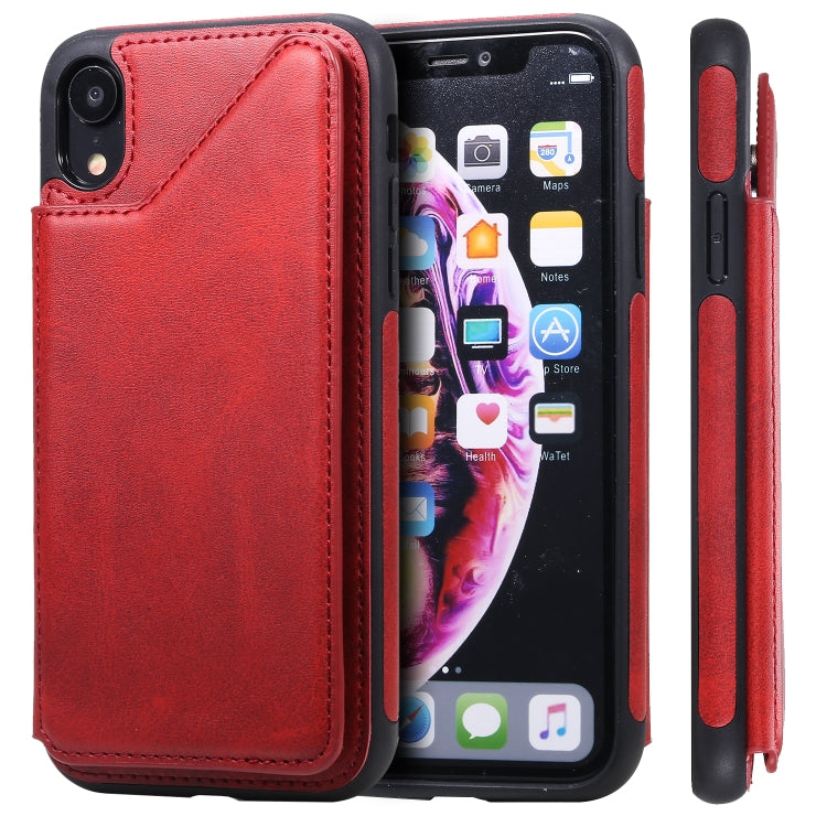 Shockproof Calf Texture Protective Case with Holder & Card Slots & Frame, Series 1 My Store