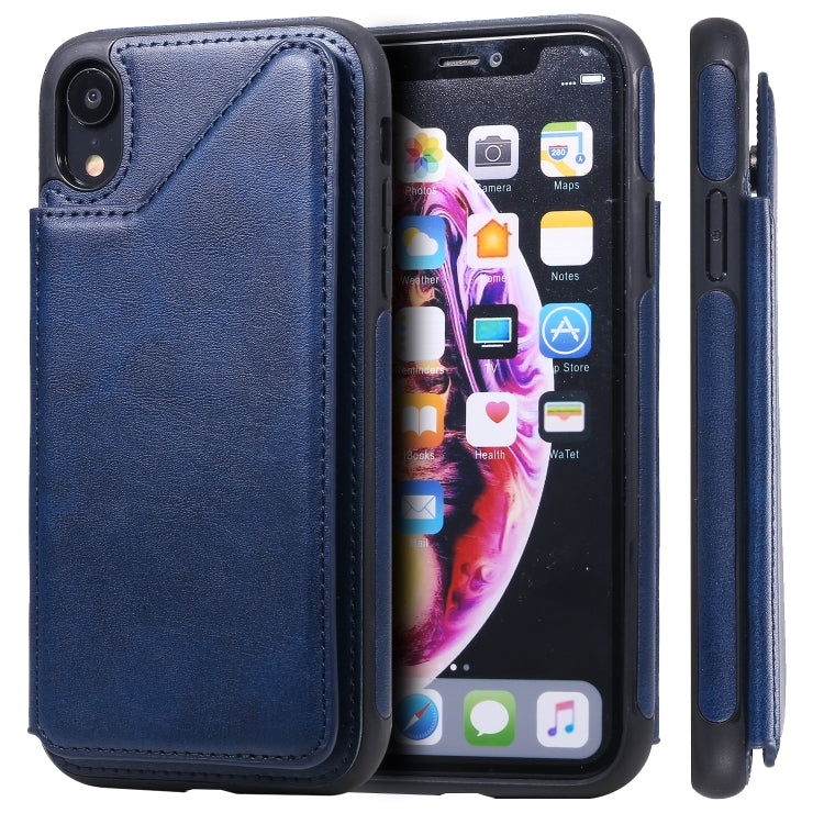 Shockproof Calf Texture Protective Case with Holder & Card Slots & Frame, Series 1 My Store