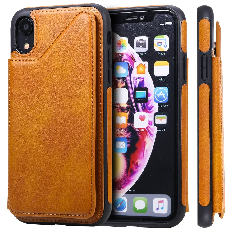 Shockproof Calf Texture Protective Case with Holder & Card Slots & Frame, Series 1 My Store